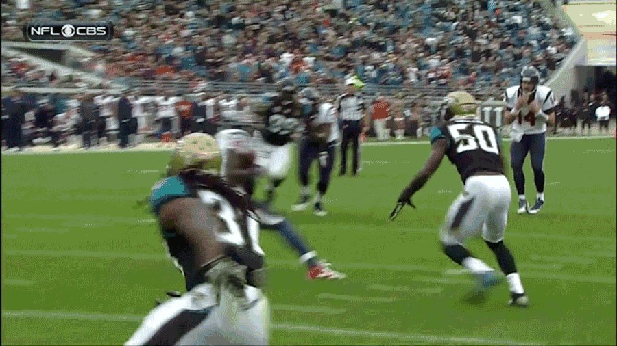 Andre Johnson Undergoing Concussion Test After Helmet-To-Helmet Hit
