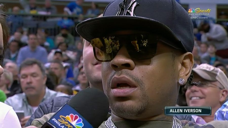 Allen Iverson On The Sixers: “I Love My Little Dudes, They’re My Little Guys, I Love Them”