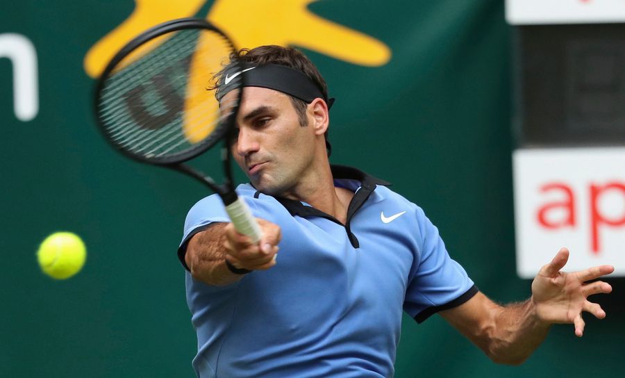 Roger Federer Is Back On His Feet