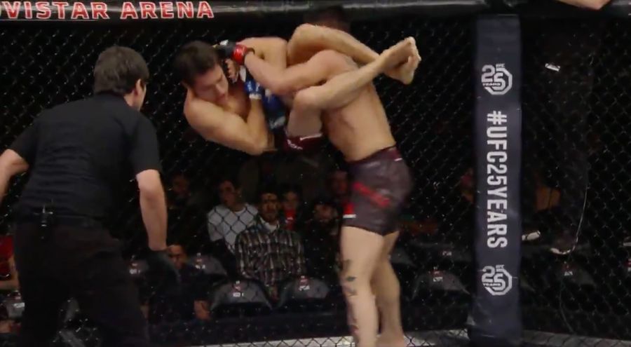 Gabriel Benitez Slammed Humberto Bandenay Straight To Hell<em></em>