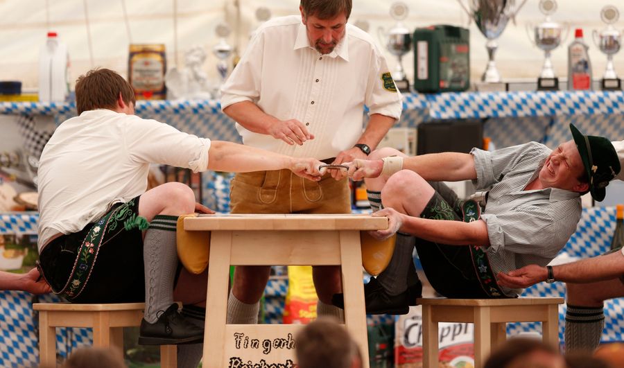 The Best Photos From A German Finger Wrestling Tournament
