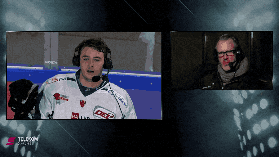 German Hockey Player Narrowly Avoids <i>Der Eismaschine</i><em></em>