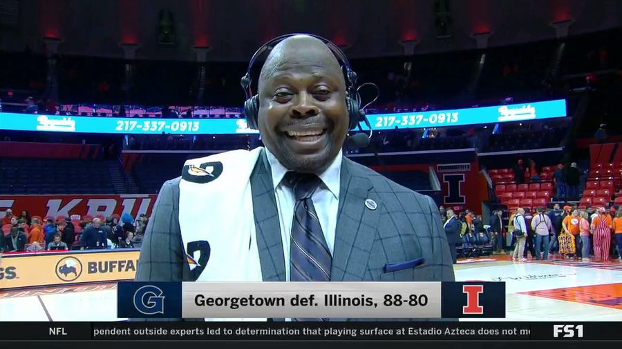 Patrick Ewing Said &quot;Nuts&quot; On National TV And Giggled 