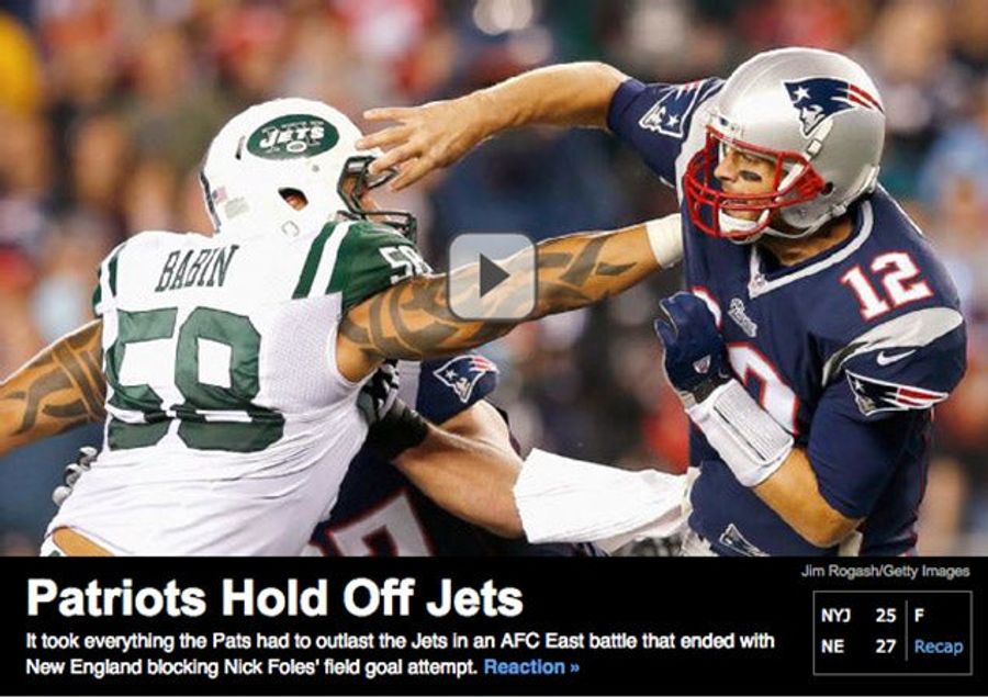 No Wonder It Was Blocked; He&#39;s Not A Kicker &amp; Plays For A Different Team