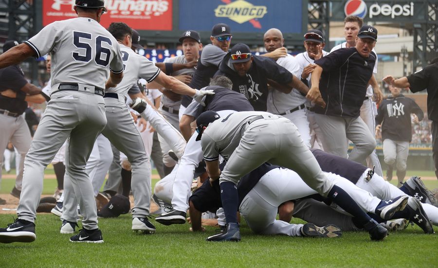 My Five Favorite Moments From The Yankees-Tigers Brawl