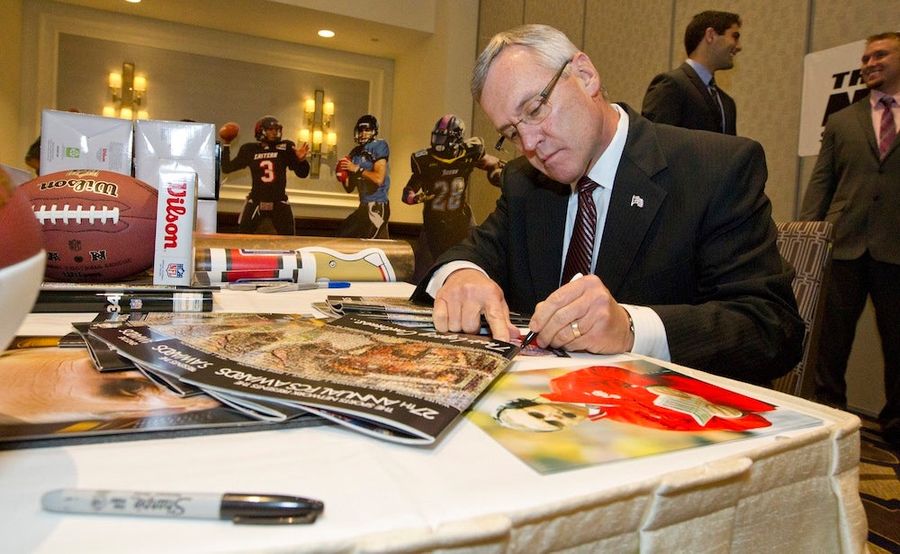 Here's Jim Tressel's Application To Be U. Of Akron President