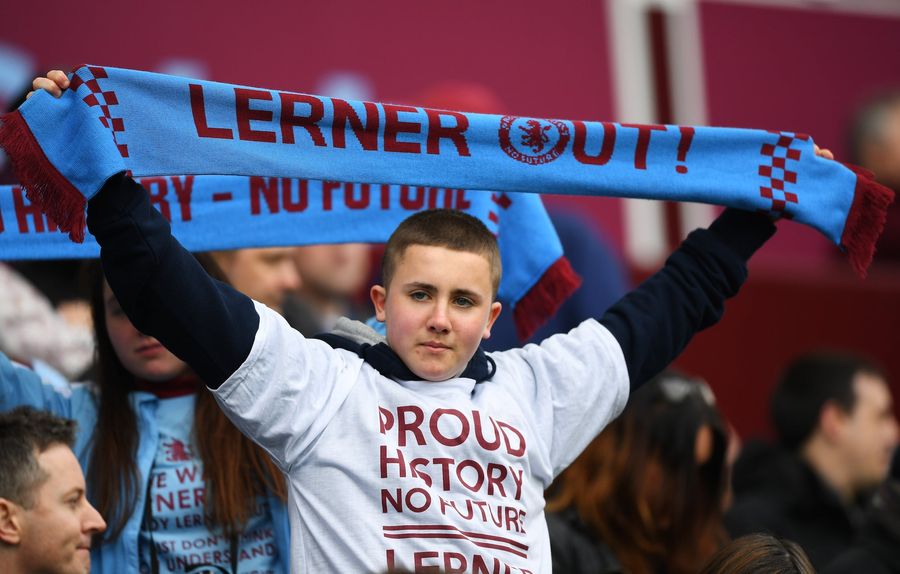 Aston Villa Owner Randy Lerner Takes Blame For Relegation