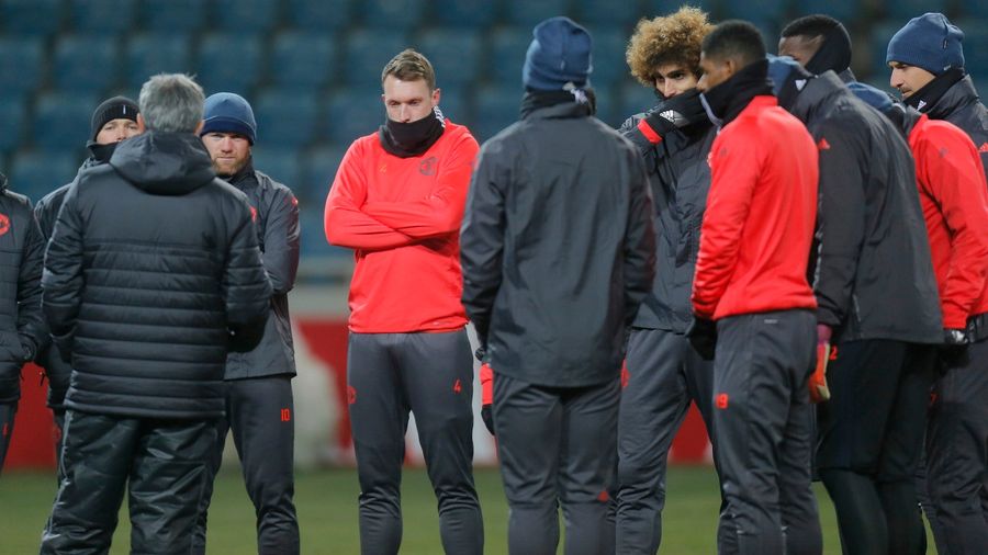 Manchester United Might Play On A Pitch That's More Ice Than Grass