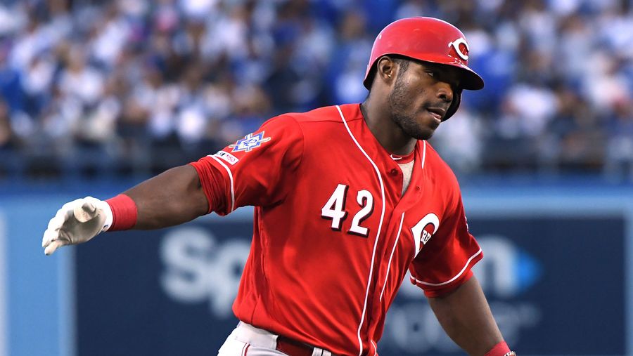 Yasiel Puig Dingered Off Clayton Kershaw In His First At-Bat Against The Dodgers
