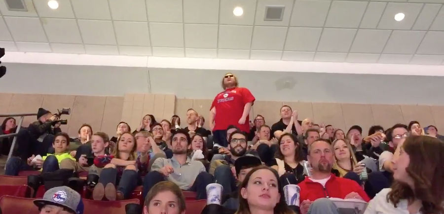 I Think These Sixers Fans Have Stockholm Syndrome