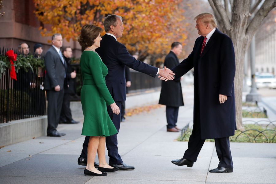 Sports Writers Let George W. Bush Off The Hook And It Looks Like They Are Going To Do The Same With Trump