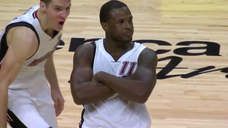 Dion Waiters Put The Warriors In The Trash Can