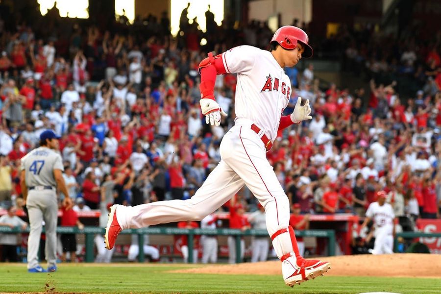 Shohei Ohtani Hit A Game-Winning Homer With A Busted Elbow And Knee