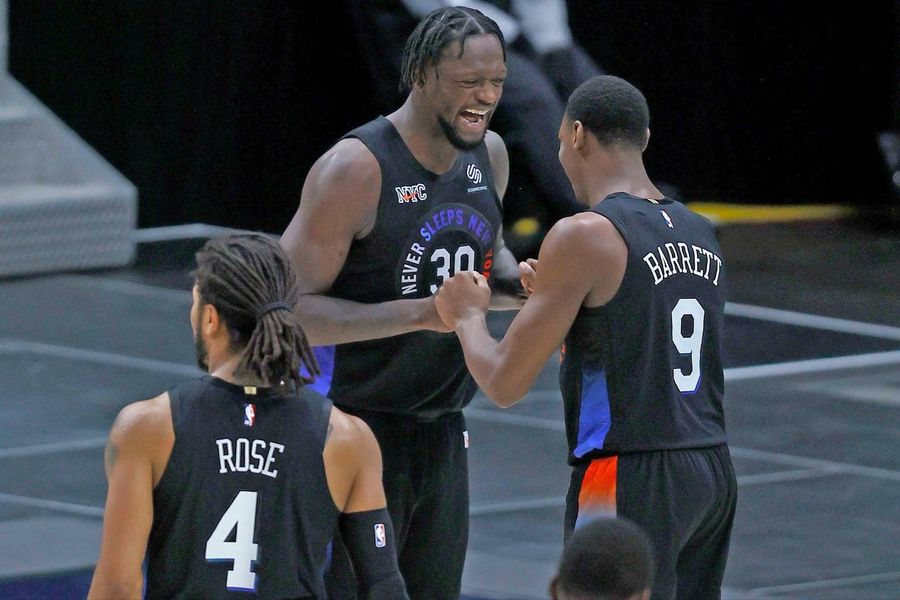 For now, Julius Randle and the damn New York Knicks are still here