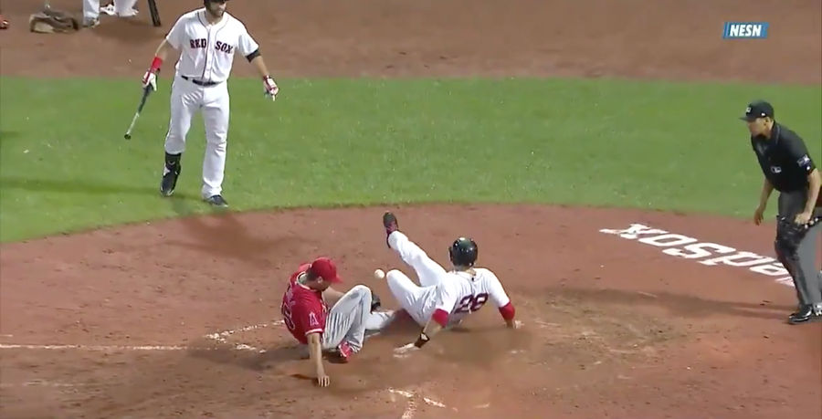 Angels Rookie Pitcher Jake Jewell Carried Off On Stretcher After Awful Ankle Injury