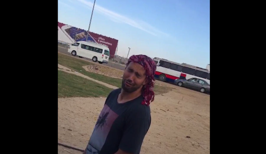 DeAngelo Williams Heckles Jordan Cameron While He Pees