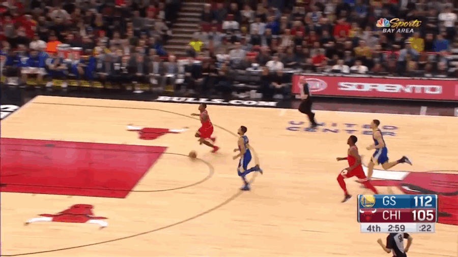 Kris Dunn Dunks, Smashes Face