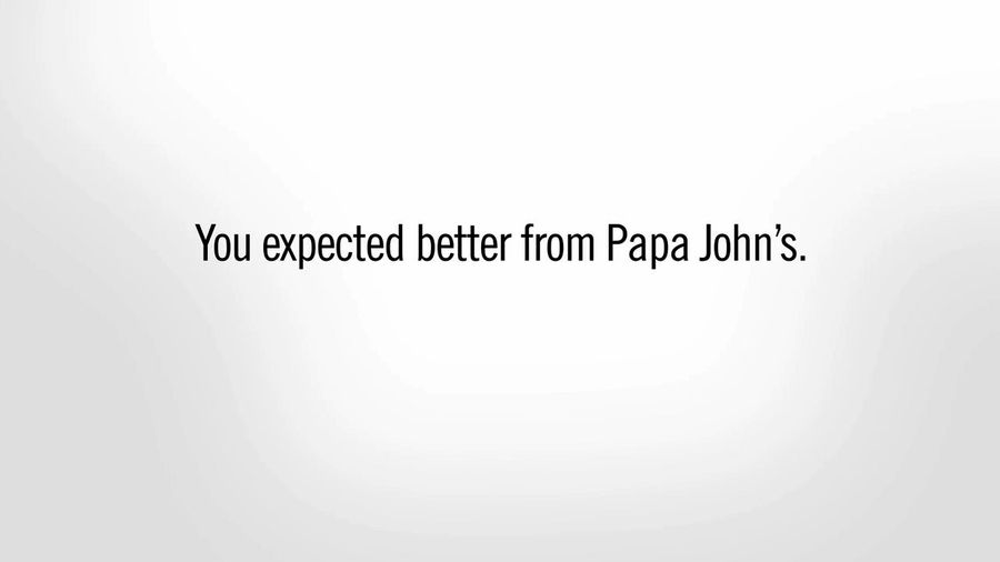 Papa John&#39;s (The Pizza) Is Very, Very Sorry About What Papa John (The Guy) Did