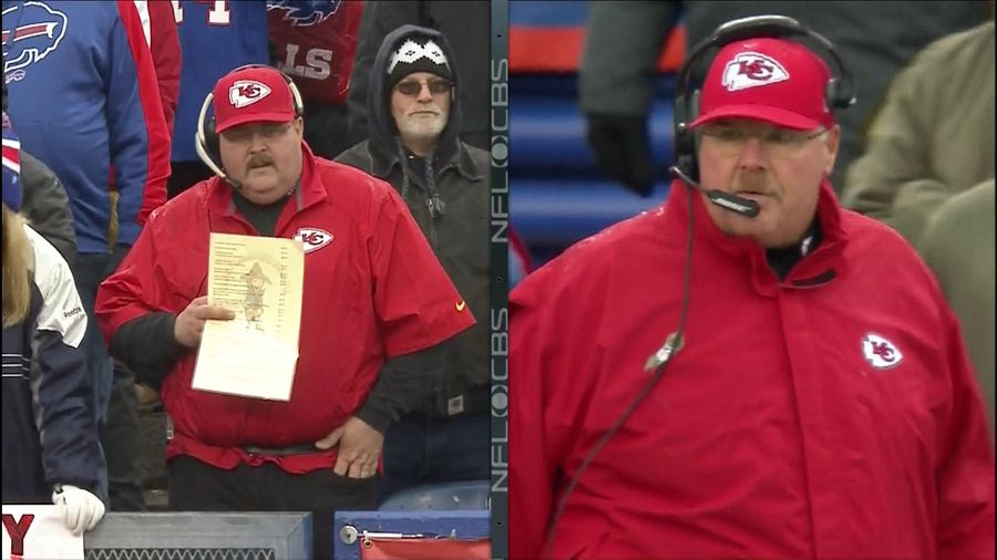 There Is A Phony Andy Reid In Buffalo Today