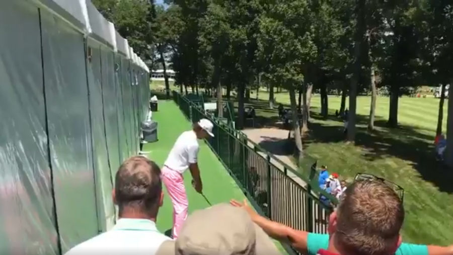 Get A Load Of The Insane Second Shot Of This Miraculous Par Save