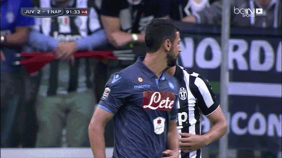 Britos Bloodies Morata With Vicious Headbutt