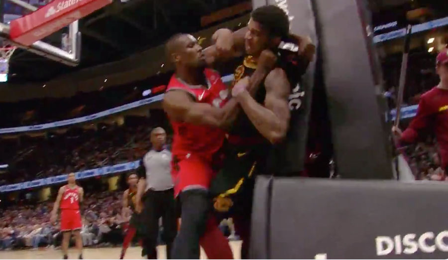 Serge Ibaka Went For Marquese Chriss's<em></em> Throat Before The Two Players Exchanged Actual Punches