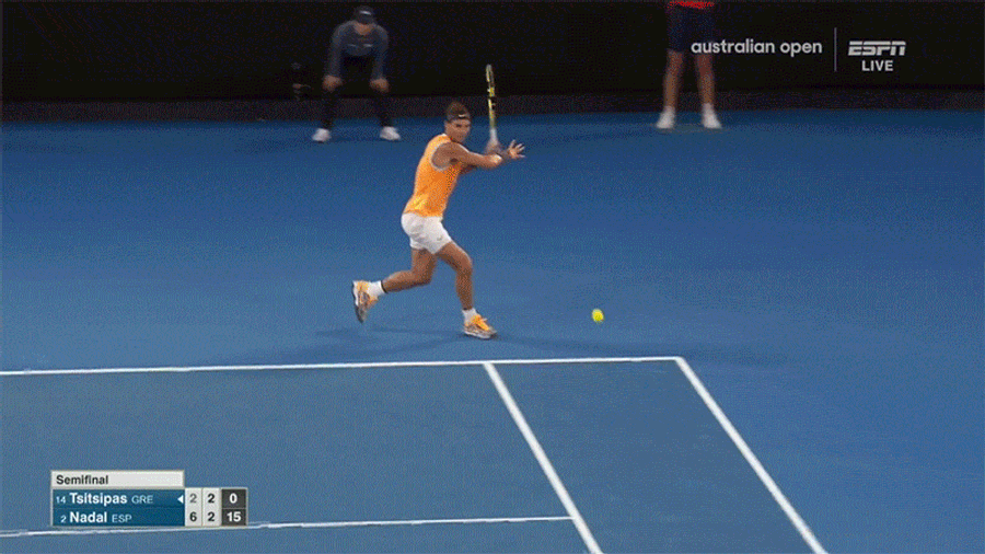 All Hail The Rafael Nadal Banana Shot