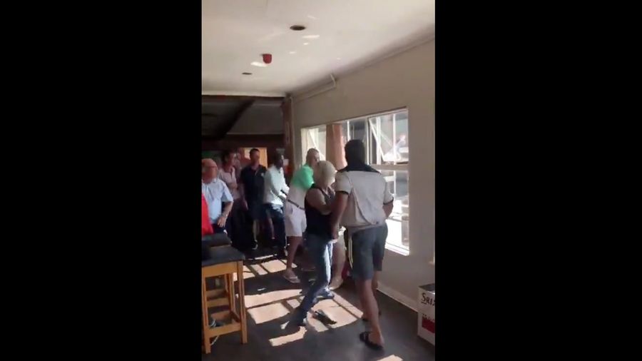 Postgame Dispute Results In One Golfer Headbutting Another Golfer Into A Window