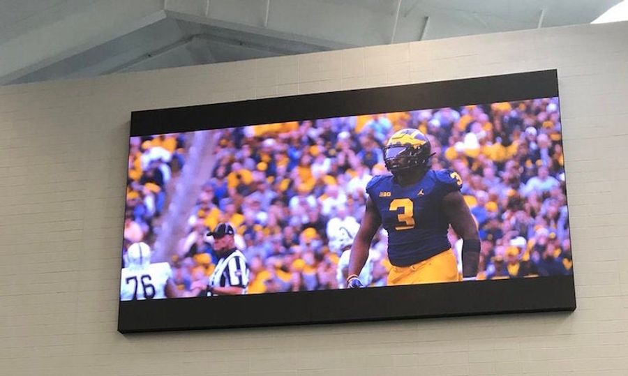Today In Dumb Shit College Sports Programs Spend Money On Instead Of Paying Players: Gargantuan TV