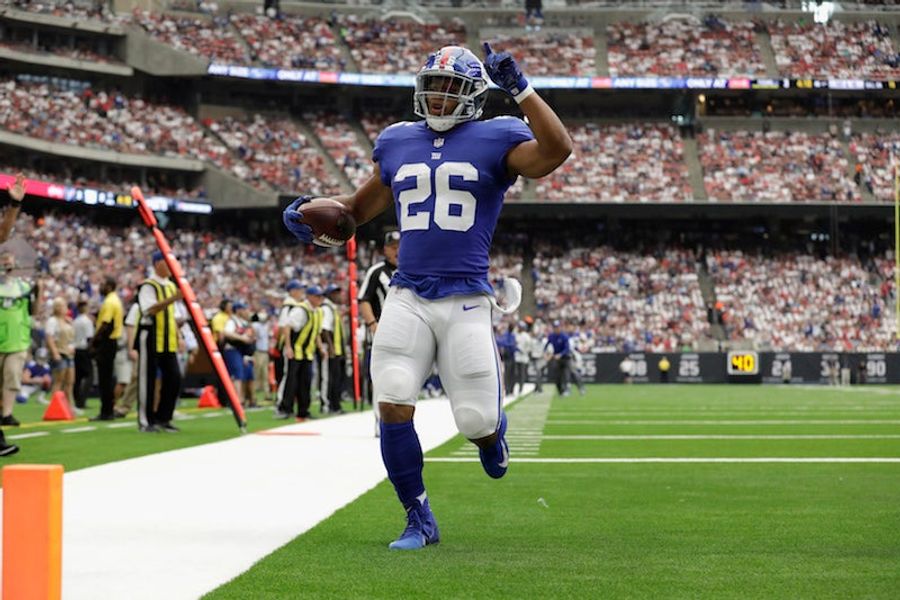 The Giants Finally Used Saquon Barkley The Right Way