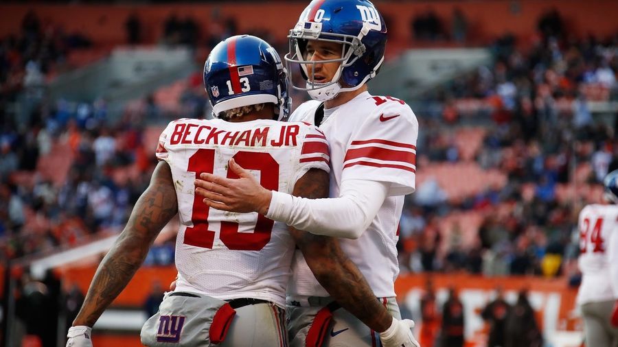 Go ahead, OBJ, you can say Eli Manning was bad when you were in New York