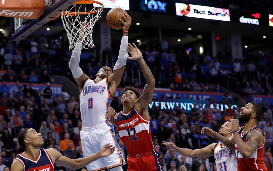 Russell Westbrook On Rebounding Prowess: &quot;I Just Be Chilling There, Act Like I&#39;m Not Doing Nothing&quot;