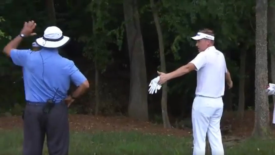 Ian Poulter Endured Silly Rules Drama This Morning At The PGA Championship