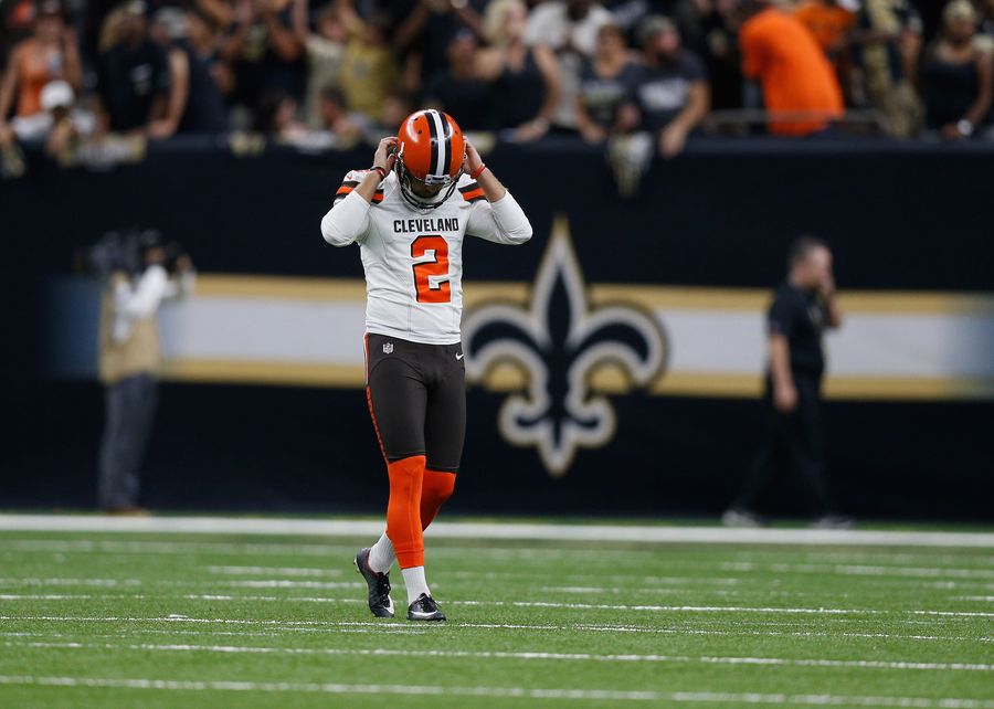 Yes, The Browns Are Getting A New Kicker