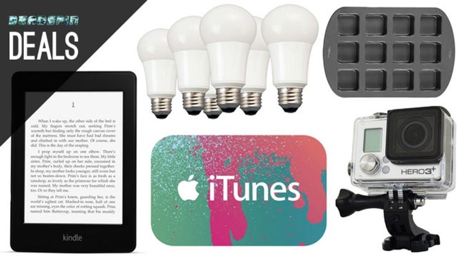 Deals: $20 off a Kindle, GoPro Black, LED Bulbs, Crispy-Edge Brownies