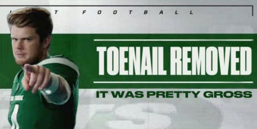 Report: Sam Darnold's Toenail Removal Procedure Was "Pretty Gross"