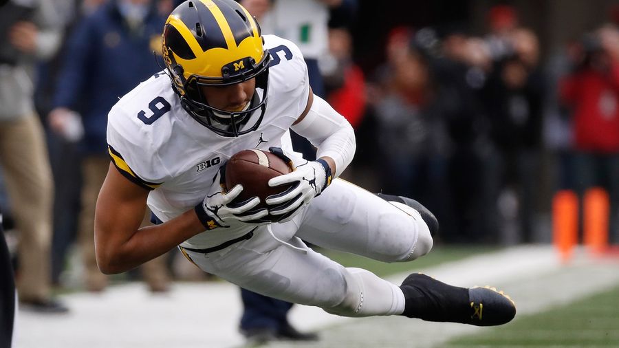 Michigan Wide Receiver Grant Perry Charged With Criminal Sexual Conduct, Assaulting A Police Officer
