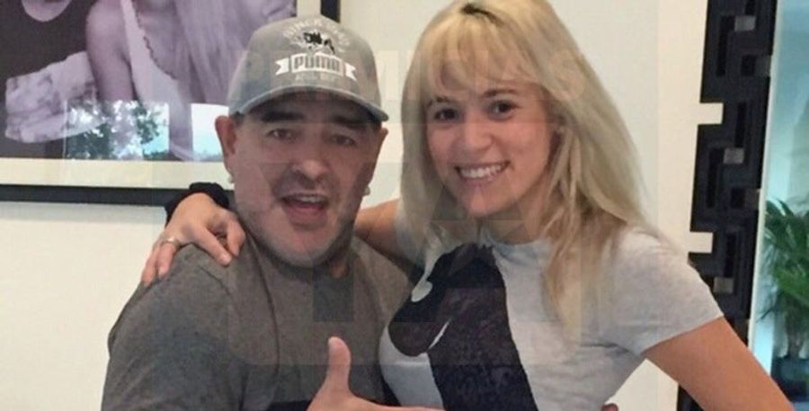 Looks Like Diego Maradona Went And Bought Himself A New Face