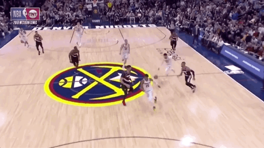 Nuggets Bozos Turn Fast-Break Into Slapstick Disaster