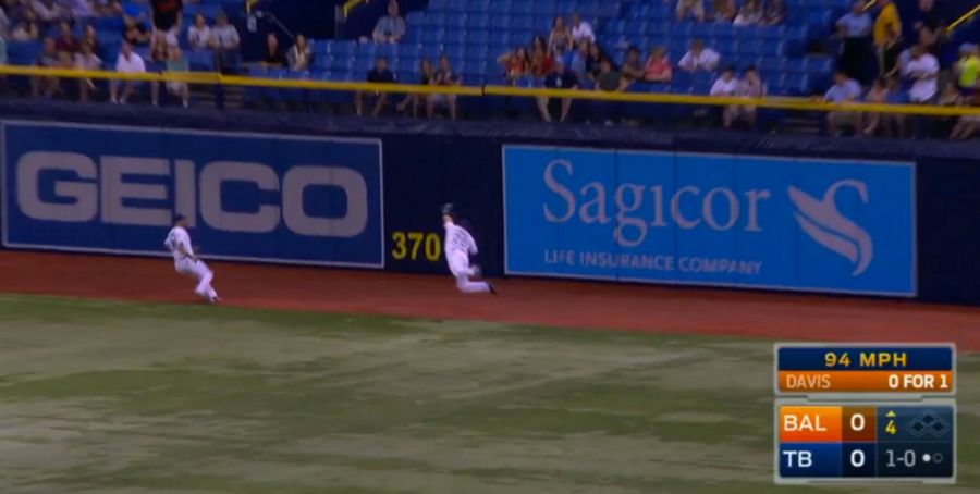 Check Out This Outrageous, Leaping Steven Souza Catch