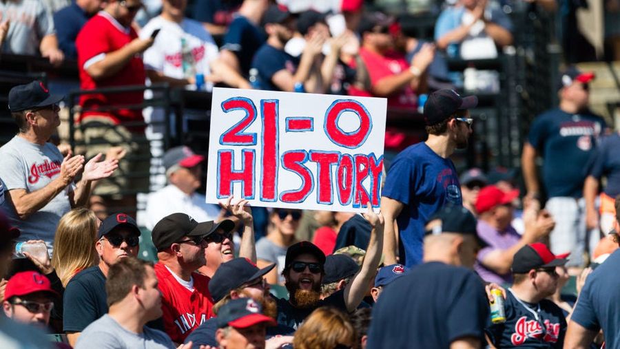 Indians Win Record-Breaking 21st Consecutive Game
