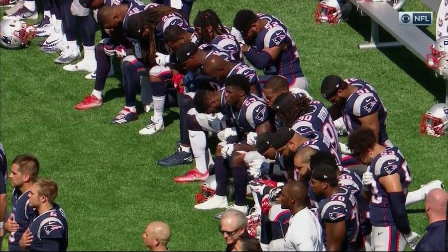 Here Are Jets And Patriots Fans Booing The National Anthem [Update]