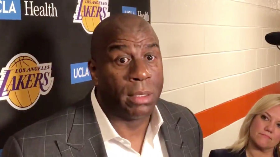 Magic Johnson Wants To Assure You He Won't Be Tampering During His Potential Offseason Workouts With Ben Simmons