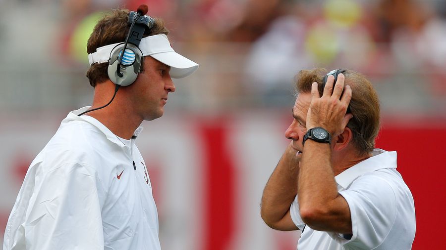 Report: Lane Kiffin Was Famously Chewed Out By Nick Saban For Calling His Players "Dumb"