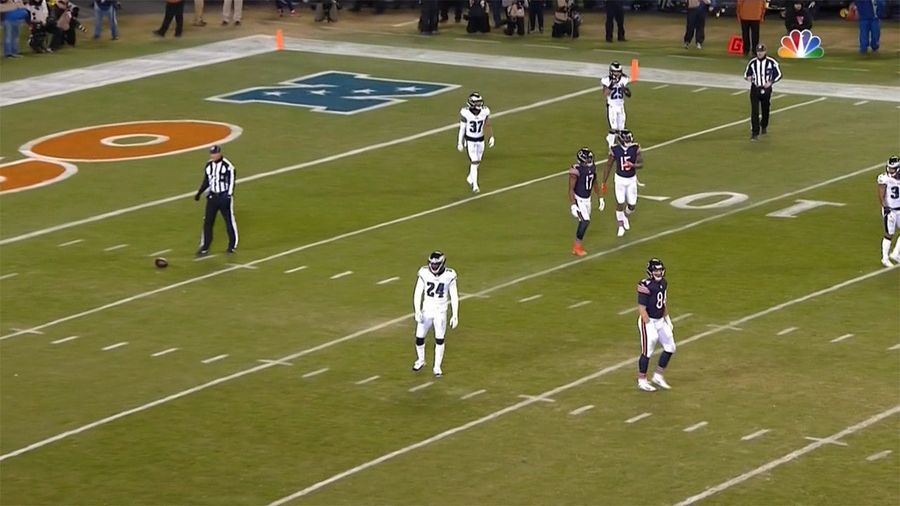 Bears Complete 30-Yard Pass For No Gain As Officials Recover Fumble