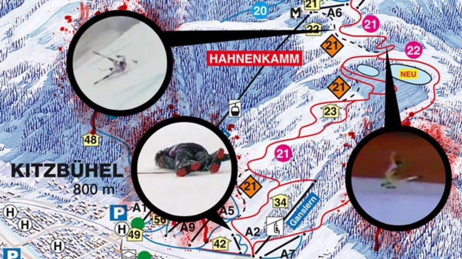 A Tour Of The Terrifying Downhill Ski Course That Will Rip Open Your Pelvis "Like A Book"