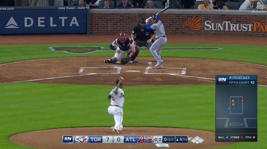 Blue Jays Pitcher Marcus Stroman Hit His First Dong