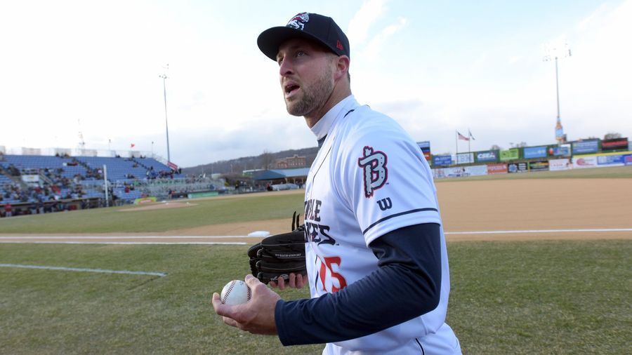 Tim Tebow Has Risen To Double-A, Goes The Distance On First Pitch<em></em>
