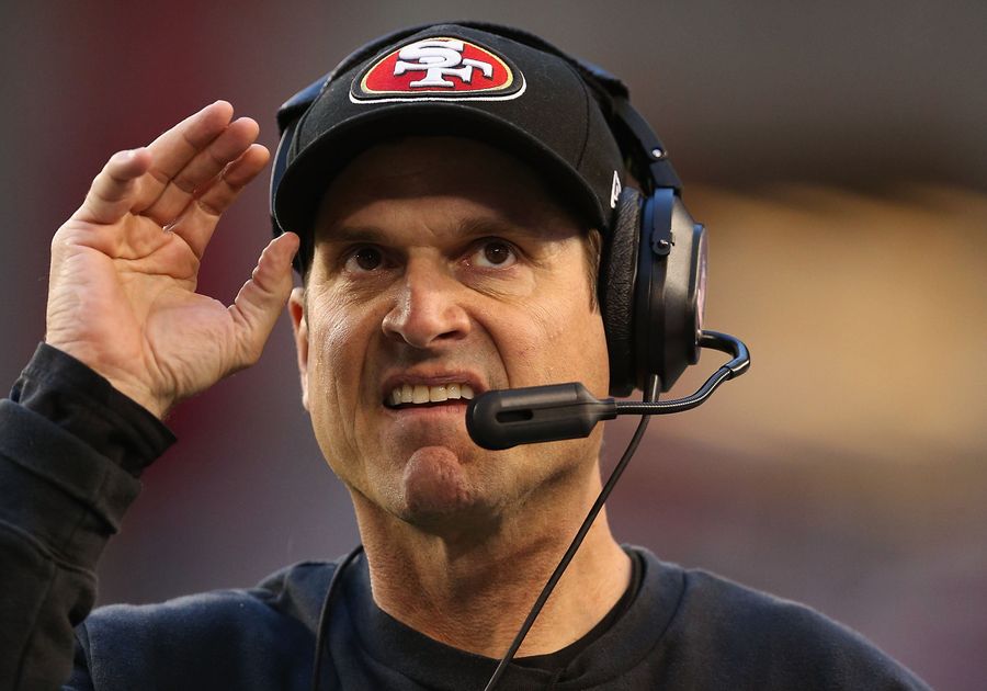 Nine Photos Of Jim Harbaugh