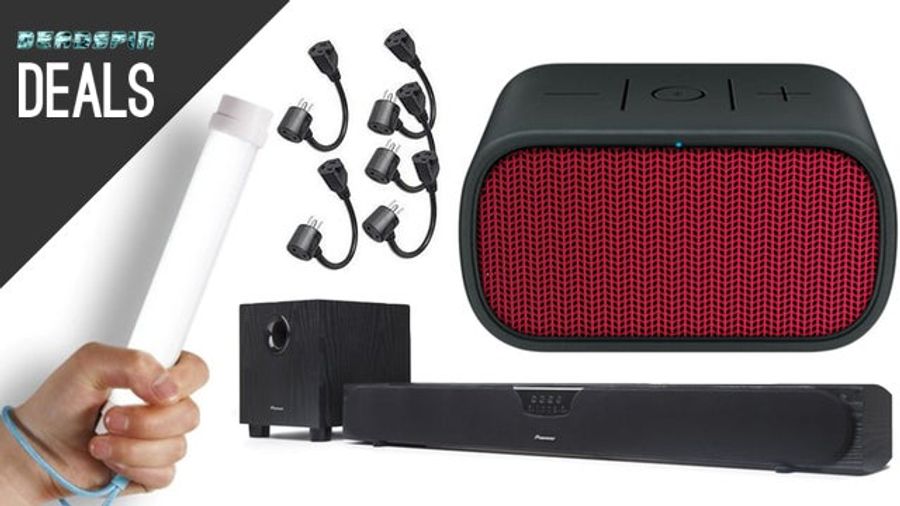 Deals: Highly-Rated Bluetooth Speaker, Baton Lamps, Power Strip Savers